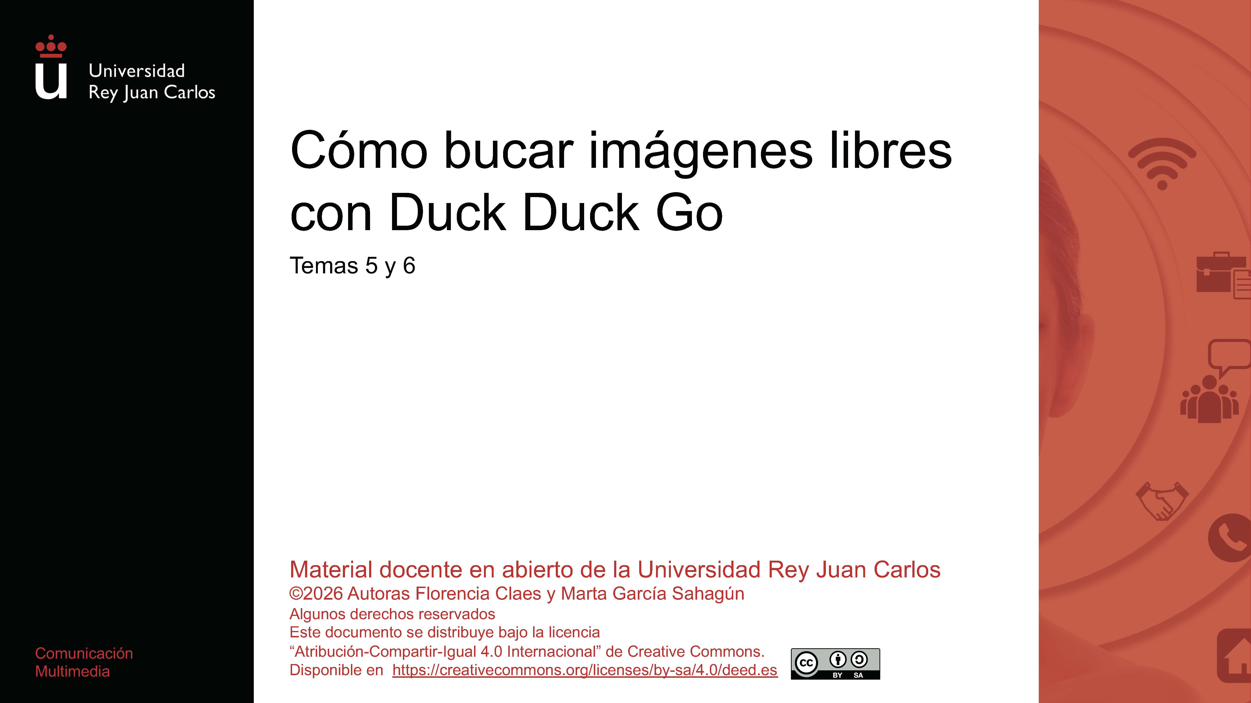 Cómo bucar imágenes libres con Duck Duck Go